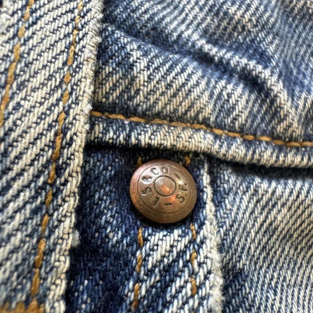 Vintage Levis 545 Jeans Mens 36 x 30 Denim Brown Tag Loose Fit Grunge 90s Skater
